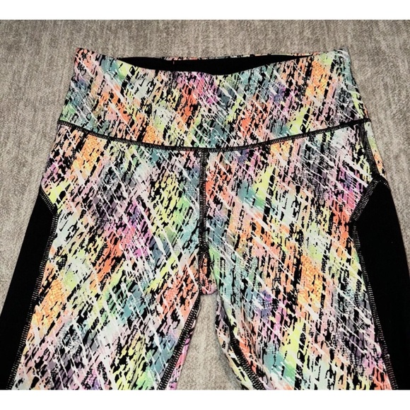 VSX Victoria Secret Sport knockout leggings tight Size XS full length colorful - Picture 6 of 8